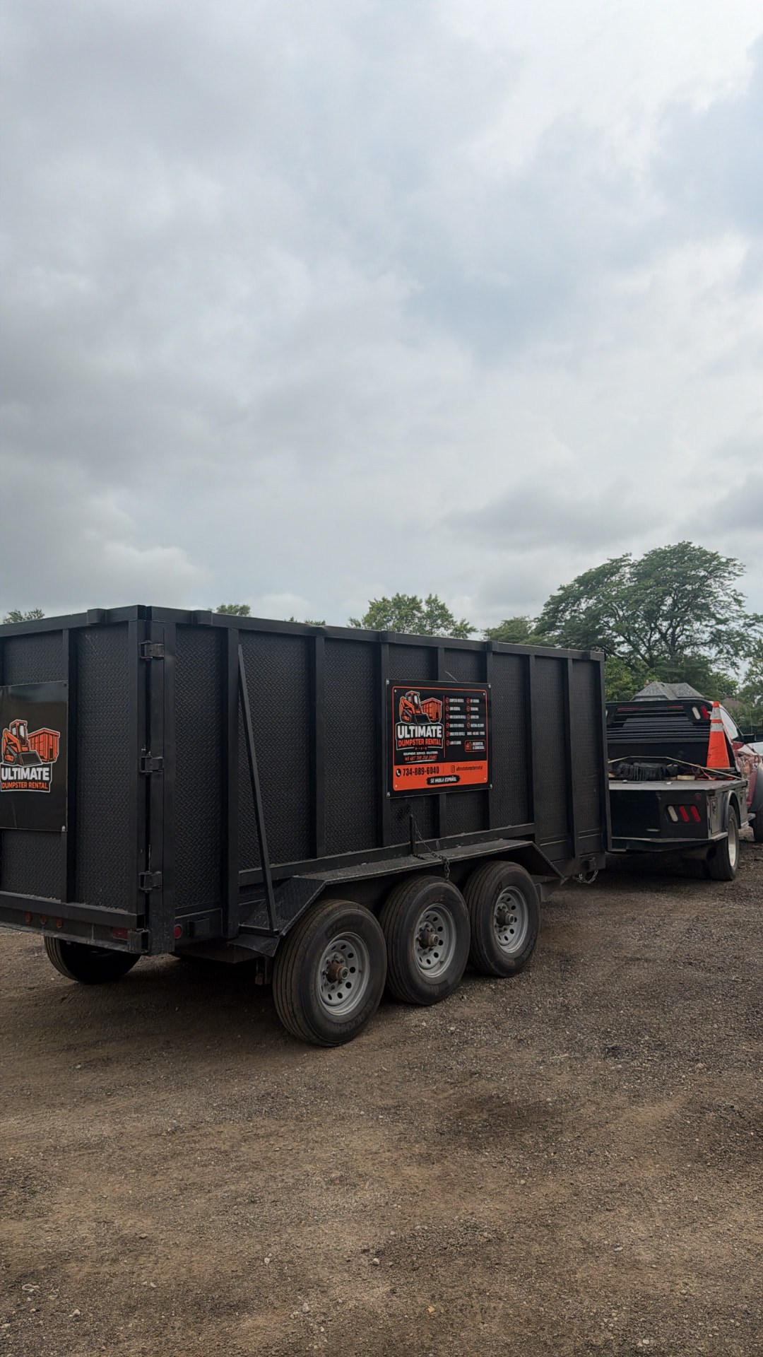 20 yard dumpster